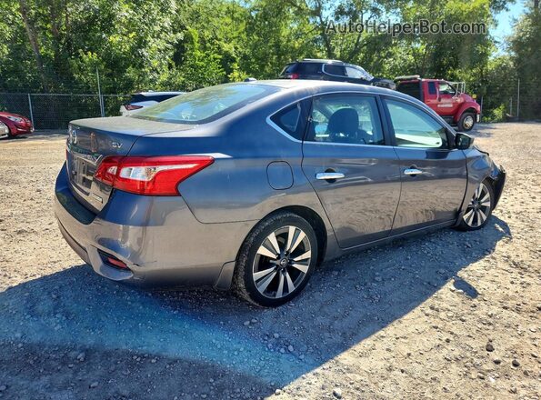 3N1AB7AP6KY352272 2019 NISSAN SENTRA Gray უკანა მარჯვენა