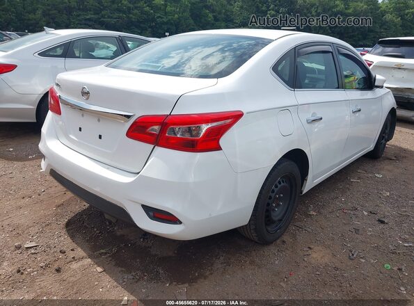 3N1AB7AP6KY353356 2019 NISSAN SENTRA White უკანა მარჯვენა