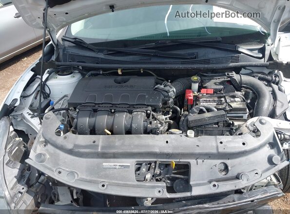 3N1AB7AP6KY353356 2019 NISSAN SENTRA White უკანა ხედი