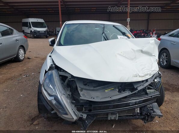 3N1AB7AP6KY353356 2019 NISSAN SENTRA White წინა ხედი