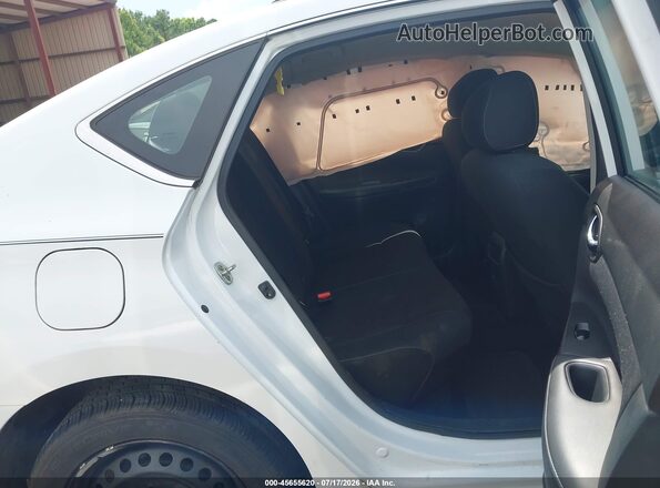 3N1AB7AP6KY353356 2019 NISSAN SENTRA White VIN კოდის სტიკერის ხედი