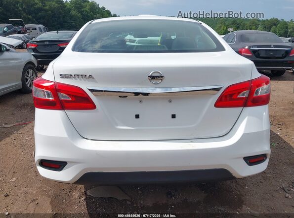 3N1AB7AP6KY353356 2019 NISSAN SENTRA White 