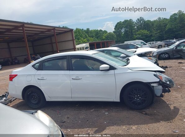3N1AB7AP6KY353356 2019 NISSAN SENTRA White სალონის 360-გრადუსიანი ხედი