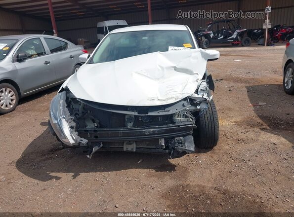 3N1AB7AP6KY353356 2019 NISSAN SENTRA White უკანა სალონის ხედი