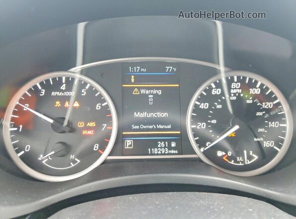 3N1AB7AP6KY362459 2019 NISSAN SENTRA Gray Widok zestawu wskaźników