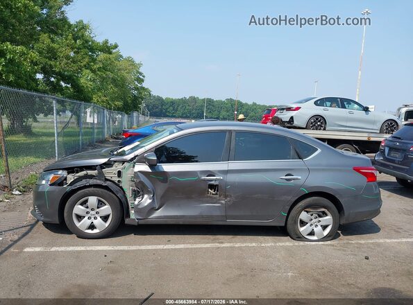 3N1AB7AP6KY363286 2019 NISSAN SENTRA Gray 360 interior view