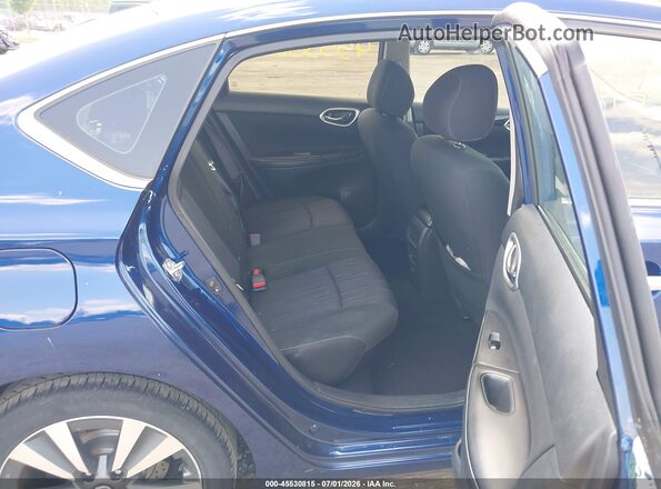 3N1AB7AP6KY371548 2019 NISSAN SENTRA Синий Вид наклейки с VIN-кодом