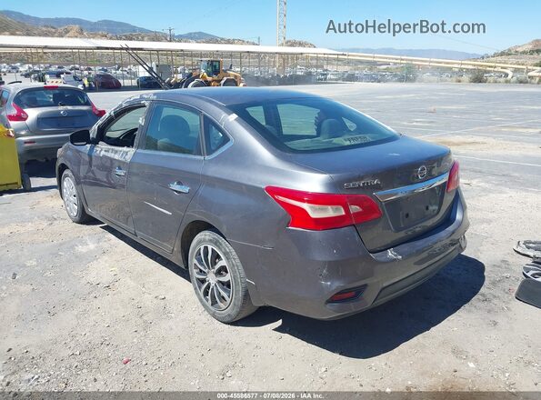 3N1AB7AP6KY402734 2019 NISSAN SENTRA Gray Tył lewy