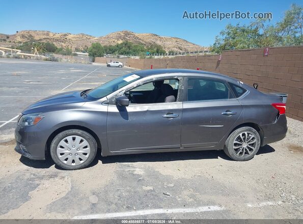 3N1AB7AP6KY402734 2019 NISSAN SENTRA Gray 