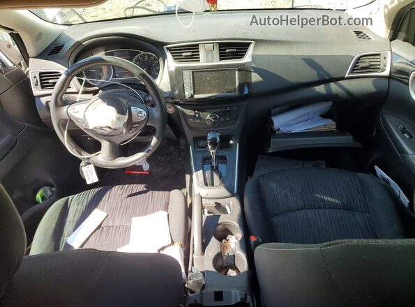 3N1AB7AP6KY417430 2019 NISSAN SENTRA White Առջևի վահանակի տեսք
