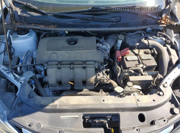 3N1AB7AP6KY417430 2019 NISSAN SENTRA White Սալոնի հետևի տեսք