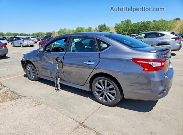 3N1AB7AP6KY418318 2019 NISSAN SENTRA Gray უკანა მარცხენა
