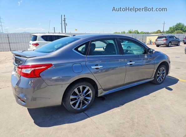 3N1AB7AP6KY418318 2019 NISSAN SENTRA Gray უკანა მარჯვენა