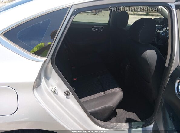 3N1AB7AP6KY424247 2019 NISSAN SENTRA Silver VIN կոդի պիտակի տեսք
