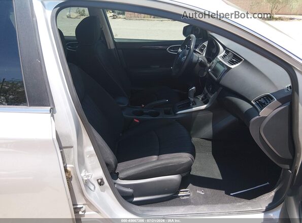 3N1AB7AP6KY424247 2019 NISSAN SENTRA Silver Սալոնի դիմացի տեսք