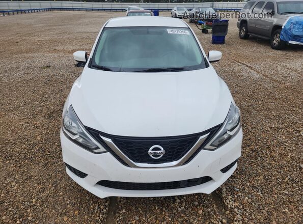 3N1AB7AP6KY436348 2019 NISSAN SENTRA White Widok z przodu