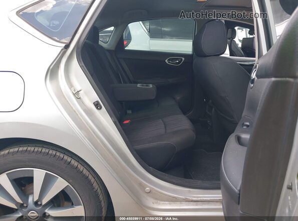 3N1AB7AP6KY437855 2019 NISSAN SENTRA Silver VIN կոդի պիտակի տեսք