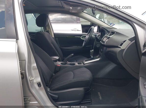 3N1AB7AP6KY437855 2019 NISSAN SENTRA Silver Սալոնի դիմացի տեսք