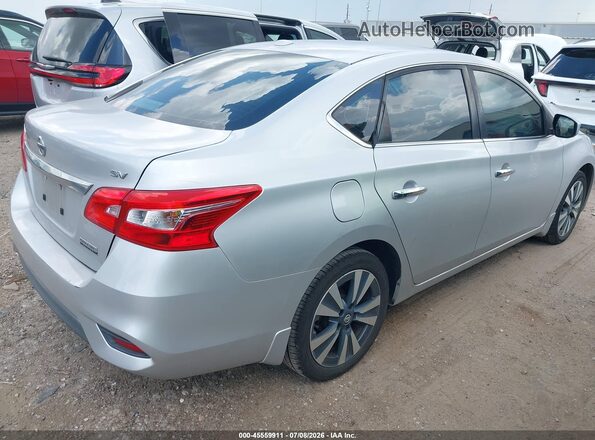 3N1AB7AP6KY437855 2019 NISSAN SENTRA Silver Հետևի աջ