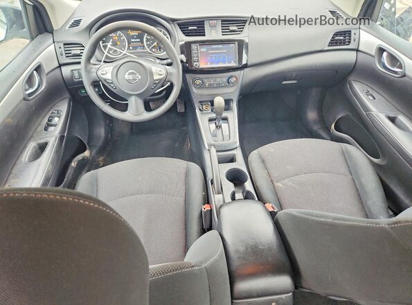 3N1AB7AP6KY441405 2019 NISSAN SENTRA White Widok deski rozdzielczej