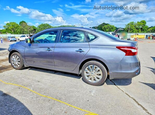 3N1AB7AP6KY441999 2019 NISSAN SENTRA Charcoal Tył lewy