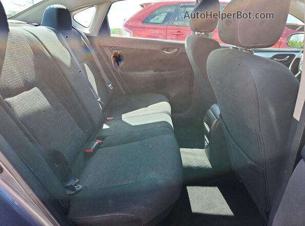 3N1AB7AP6KY441999 2019 NISSAN SENTRA Charcoal Widok tylnych siedzeń