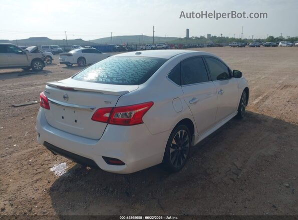 3N1AB7AP6KY443834 2019 NISSAN SENTRA White Trasero derecho