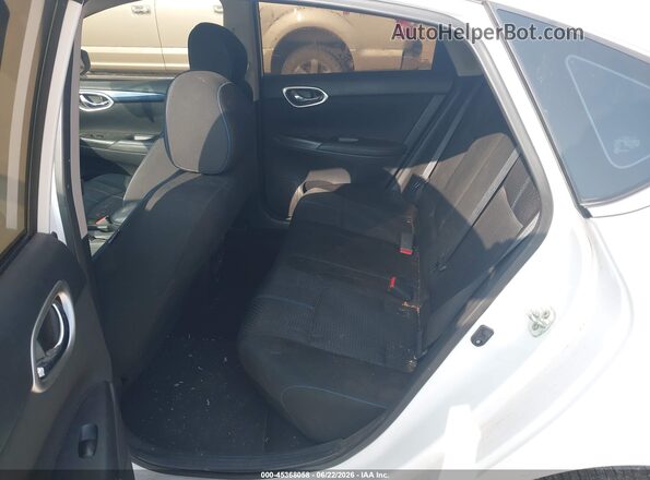 3N1AB7AP6KY443834 2019 NISSAN SENTRA White Vista de la etiqueta del VIN