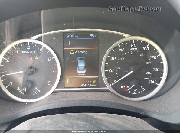 3N1AB7AP6KY443834 2019 NISSAN SENTRA White Vista de los asientos traseros