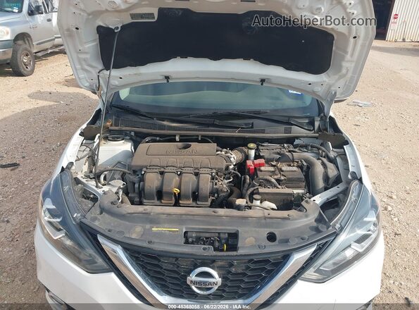 3N1AB7AP6KY443834 2019 NISSAN SENTRA White Vista trasera