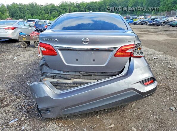 3N1AB7AP6KY450315 2019 NISSAN SENTRA Gray Vista trasera
