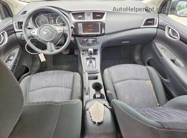 3N1AB7AP6KY451562 2019 NISSAN SENTRA Gray წინა პანელის ხედი