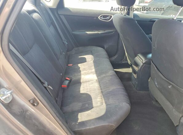 3N1AB7AP7GL635171 2016 NISSAN SENTRA Tan უკანა სავარძლების ხედი