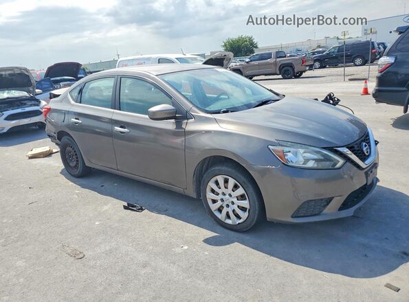 3N1AB7AP7GL635171 2016 NISSAN SENTRA Tan წინა მარჯვენა
