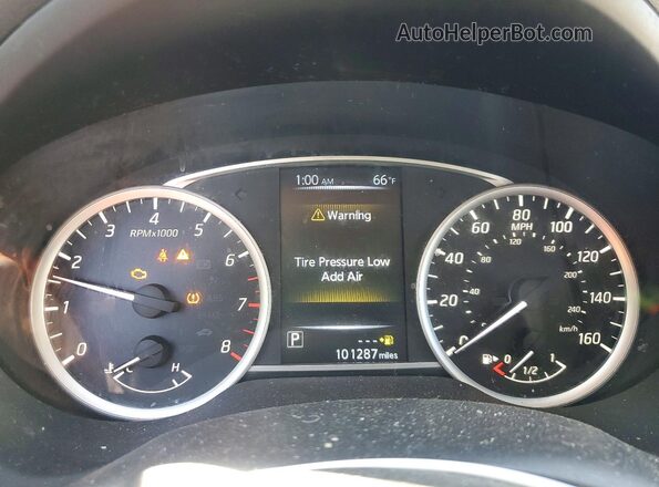 3N1AB7AP7GL637387 2016 NISSAN SENTRA Blue ხელსაწყოთა პანელის ხედი