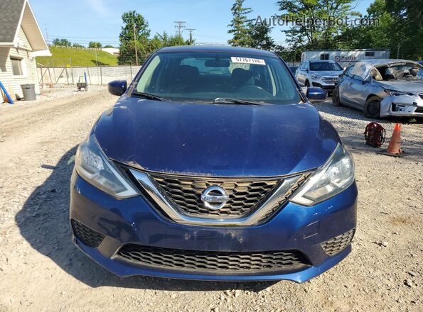 3N1AB7AP7GL637387 2016 NISSAN SENTRA Blue წინა ხედი