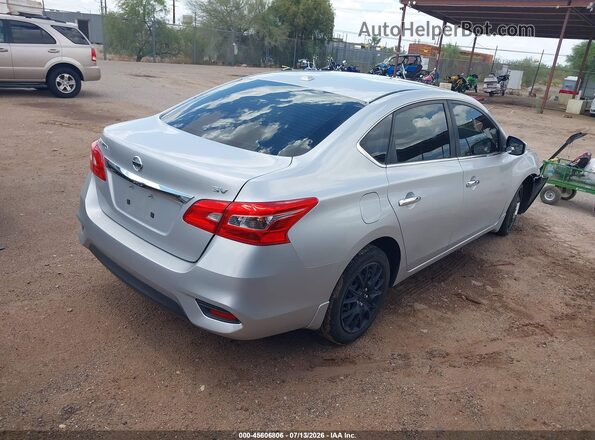 3N1AB7AP7GL643920 2016 NISSAN SENTRA Silver უკანა მარჯვენა