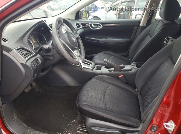 3N1AB7AP7GL667344 2016 NISSAN SENTRA Red წინა სალონის ხედი