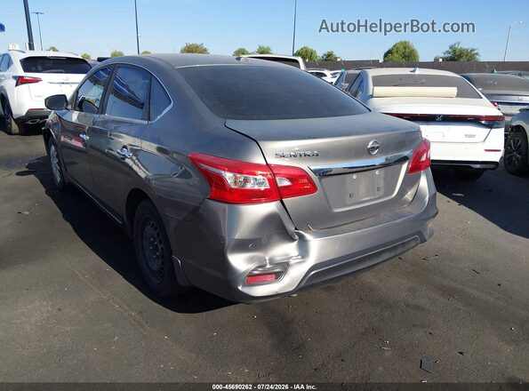 3N1AB7AP7GL676061 2016 NISSAN SENTRA Gray Vista frontal