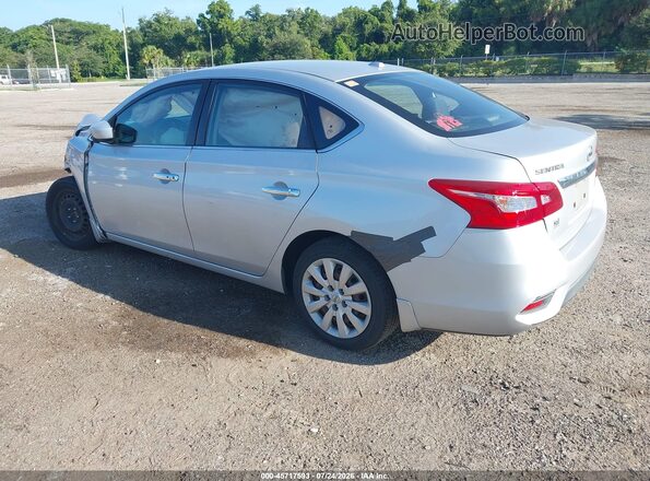 3N1AB7AP7GL678778 2016 NISSAN SENTRA Silver Rear left