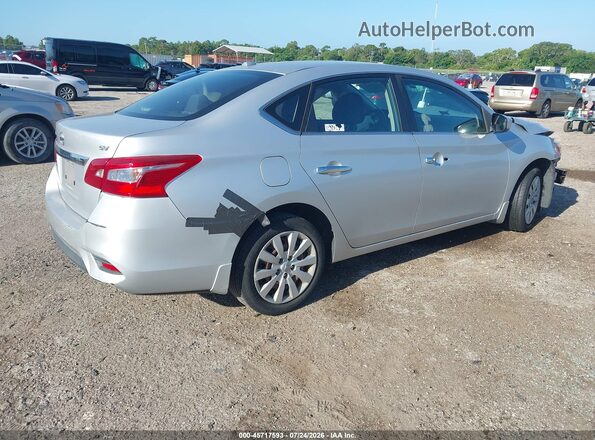 3N1AB7AP7GL678778 2016 NISSAN SENTRA Silver Rear right