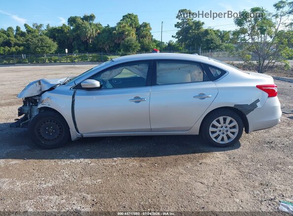 3N1AB7AP7GL678778 2016 NISSAN SENTRA Silver 360 interior view