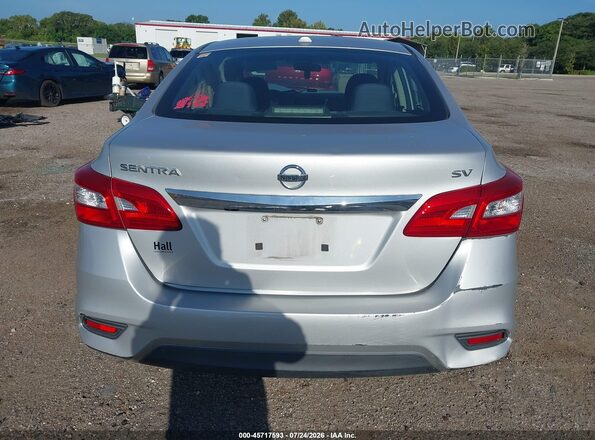 3N1AB7AP7GL678778 2016 NISSAN SENTRA Silver 
