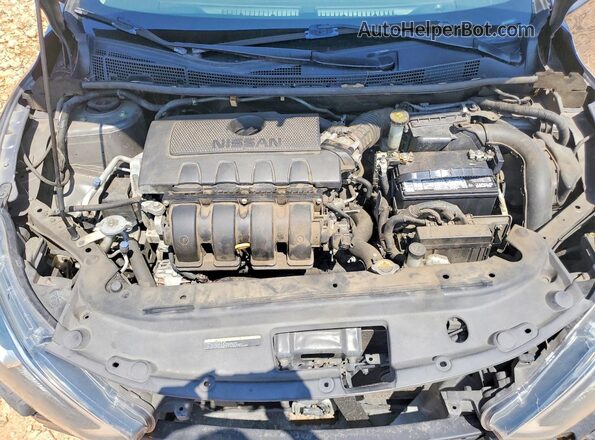 3N1AB7AP7GY221682 2016 NISSAN SENTRA Gray Սալոնի հետևի տեսք