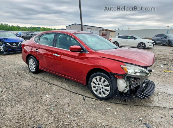 3N1AB7AP7GY237672 2016 NISSAN SENTRA Коричневый Передняя правая четверть