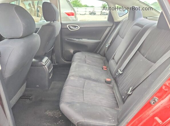 3N1AB7AP7GY237672 2016 NISSAN SENTRA Коричневый Вид задних сидений