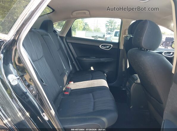 3N1AB7AP7GY241009 2016 NISSAN SENTRA Black VIN კოდის სტიკერის ხედი