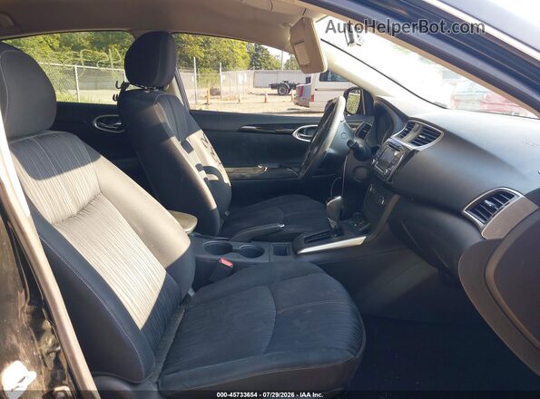 3N1AB7AP7GY241009 2016 NISSAN SENTRA Black წინა სალონის ხედი