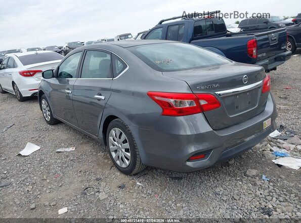 3N1AB7AP7GY251037 2016 NISSAN SENTRA Серый Задняя левая четверть