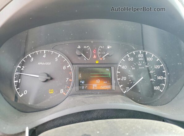 3N1AB7AP7GY257744 2016 NISSAN SENTRA Silver Instrument cluster view